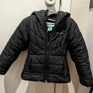Columbia Girls XXS (4/5) puffer jacket with hood